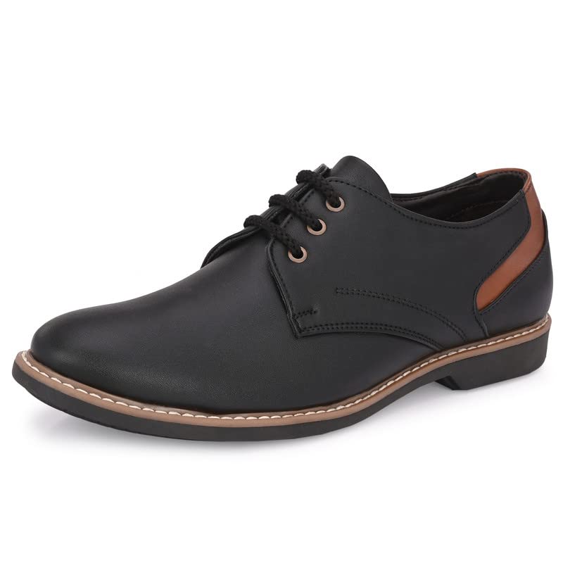 Averatto Black Office Wear & Semi Formal shoe for Mens (A9901) (B0C1P4JBVM) Amazon Price History, Amazon Price Tracker