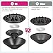 Diffuser and Adaptor for Dyson Airwrap Styler, for Airwrap Styler Converting to Hair Dryer