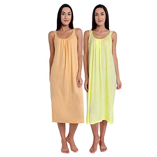 Image of TWGE Cotton Full Length Camisole for Women