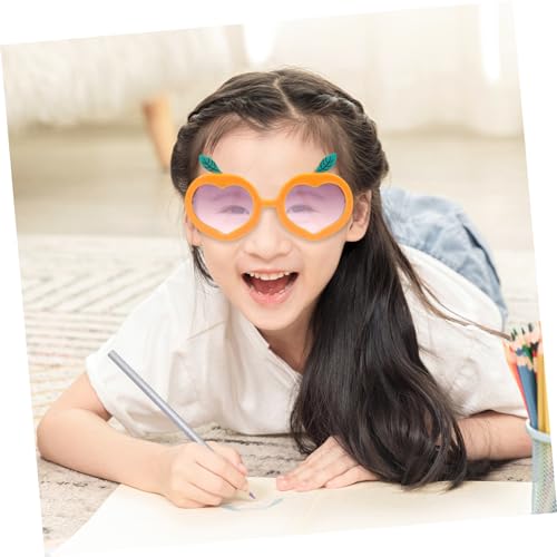 LIFKOME 4pcs Cartoon Boy Girl Sunglasses Vibrant Fruit Design Eyeglasses for Parties Uv Glasses for Boy Girl Fun and Safe Accessories3