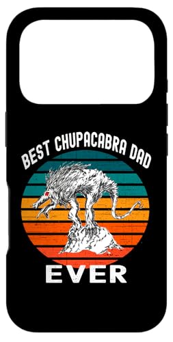 Best Chupacabra Dad Ever�A�Ԃ��ڂ̉�̂��郁�L�V�J���N���v�e�B�b�h �X�}�z�P�[�X iPhone 17 Pro �p