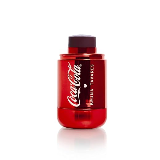 Bruna Tavares Blush Stick Coca Cola Cherry, Bastão para Face, Edição Limitada, Maquiagem Profissional