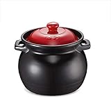* Calentado uniformemente: cuando la olla se calienta, el calor se transfiere rápidamente desde el fondo de la olla a la olla. Transferencia de calor rápida y uniforme. Úselo en fuego abierto o estufa de gas. Apto para microondas, lavavajillas y congelador. (Nota: No apto para cocina de inducción)