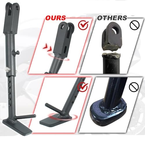 Support béquille moto pour VFR 800 et Interceptor VFR800A ABS avec latérale réglable