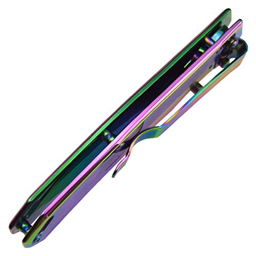 Harnds Pandora Folding Knife With 8Cr14Mov Stainless Steel Blade Pocket Knife With Frame Lock And Pocketclip (Combination) #TOP5