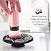 Stocking Stuffer for Women, Brush Cleaning Mat Silicone Makeup Cleaning Mat Portable Washing Tool Brush Scrubber Cosmetic Brush Cleaner with Suction Cup