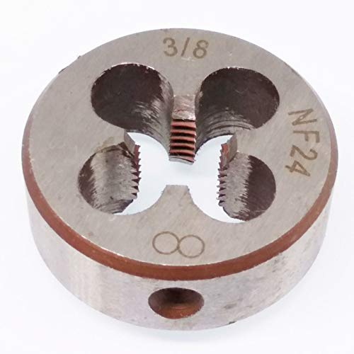 HSS 3/8-24 UNF Die Right Hand Thread miniatura 2