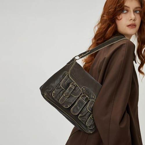 Image of Angel Kiss Purses and Handbags for Women,Vegan Leather Hobo Purses Crossbody Hobo Bag Tote Satchel Handbags