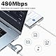 USB C auf Lightning Adapter (2Stück), Adapter USBC auf iPhone mit Anti Verlust Seil, PD Schnelles Laden Lightning USB C Adaptor für iPhone 14 13 12 11 Pro Max XR XS X, iPad Pro/Air 5/Mini 6, iPod