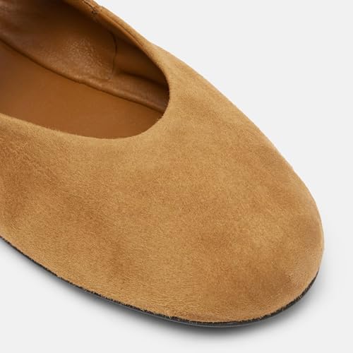 Ruched Ballet Flat for Women Elasticated Strap Round Toe Ballerina Shoes Slip On Causal Working Flats Shoes4
