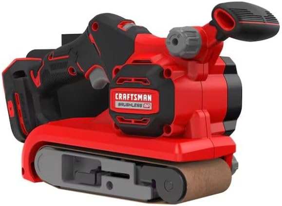 CRAFTSMEN V20 RP 20-Volt Brushless Variable Speed Belt Cordless Sander with Dust Management