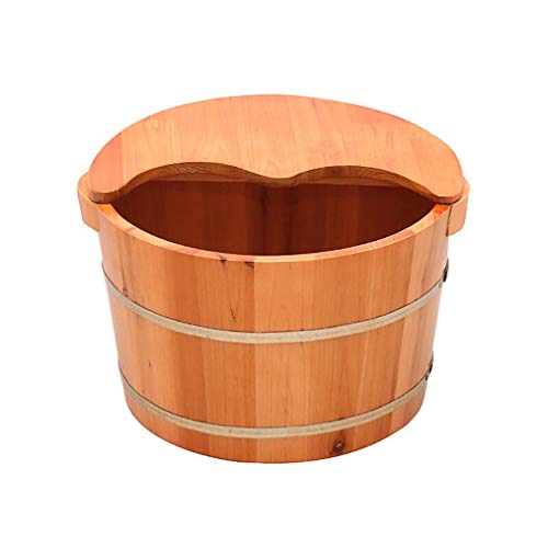Katzowen Banera de Madera para Spa de Pies y Masajes