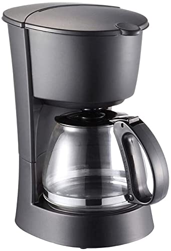 Coffee Maker Insulation Multifunction Filter Coffee Machine Antidrip Design Onebutton Start Coffee Pot Black 600Ml Coffee Machine, UUOCMBGR