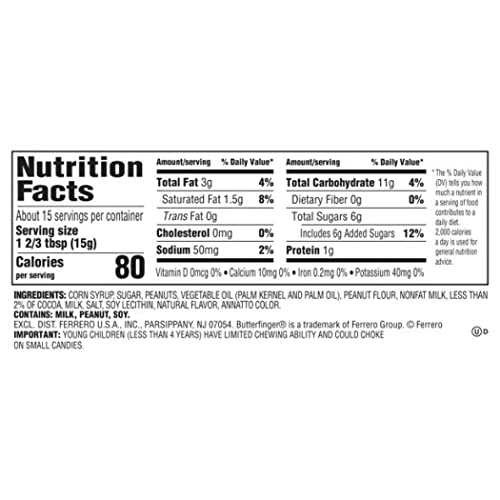 Baking Bits By Butterfingers Bundled By Tribeca Curations | 8 Oz Bag | Value Pack Of 3 #TOP6