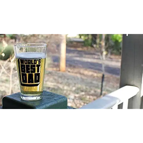 World's Best Dad Pint Glass Cover
