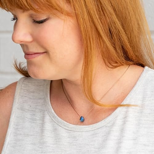 SoulKu Mystic Necklace for Women, Motivational Jewelry, Handmade Necklace With Crystals, Inspirational Stocking Stuffer Gift For Her, 18" Nylon Cord with 18K Gold Plated Stainless Steel Clasp4