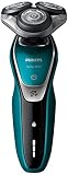  Philips SHAVER Series 5000 - Afeitadora (Máquina de afeitar de rotación, SH50, 2 año(s), Negro, Plata, Turquesa, Batería, Ión de litio)