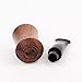 MUXIANG Pearwood Wooden Cigar Mouthpiece Tips Portable Cigar Holder Size 53-57 Gauge Ring