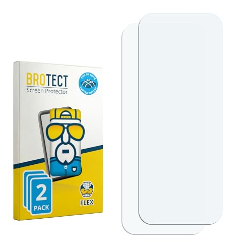BROTECT 2 Stück Full-Cover Schutzfolie für Garmin Vivosmart HR Full-Screen Bildschirmschutz-Folie [3D Curved, Anti-Fingerprint, Kristall-Klar]