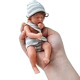 Aplicacin de amplio rango: Adecuado para bebs, nios en edad preescolar y actividades en el hogar, juego de roles y juegos de crianza, el juguete de la mueca tambin es una buena opcin para la coleccin de recolectores y acompaantes de las abuelas.