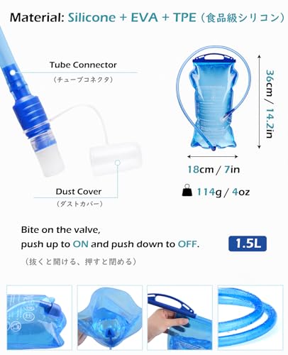 Image of TRIWONDER Hydration Running Vest Backpack, Lightweight Water Pack for Men Women Hydration Backpack for Trail Race, Hiking, Cycling, Climbing, Camping, Jogging, Marathon