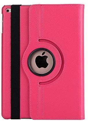 Image of Mcart Premium Flip Air 2 Case for Apple ipad air 2 Covers 9.7 Inch for Apple iPad Air 2 Model. A1566, A1567 ipad 6 (Dark Pink)