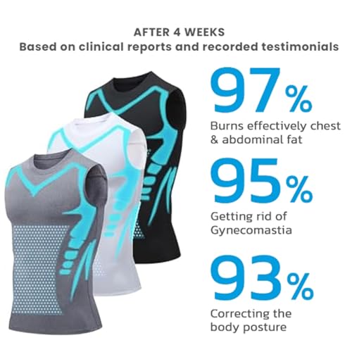 Jeeeun 2025 New Version Ionic Shaping Sleeveless Shirt for Men2