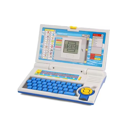 Image of Kids Mandi Activities Notebook for Kids | Fun Computer Learning & Educational Workbook | Creative Drawing, Interactive Games & Practice Activities | Blue | Ideal for Home Schooling & Travel