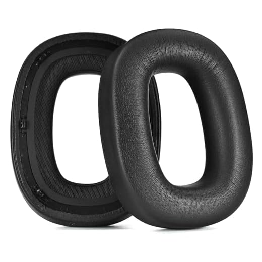 PX7 S2 Replacement Ear Pads Protein Leather Ear Cushions Compatible with Bowers & Wilkins PX7 S2, PX7 S2e, PX8, PX8 S2 Wireless Noise-Cancelling Headphones Earmuffs Memory Foam Earpads, Black