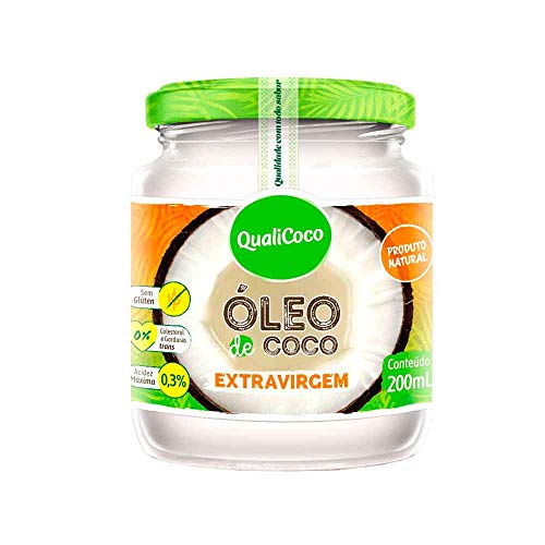 Qualicoco Oleo Coco Extravirgem 200Ml