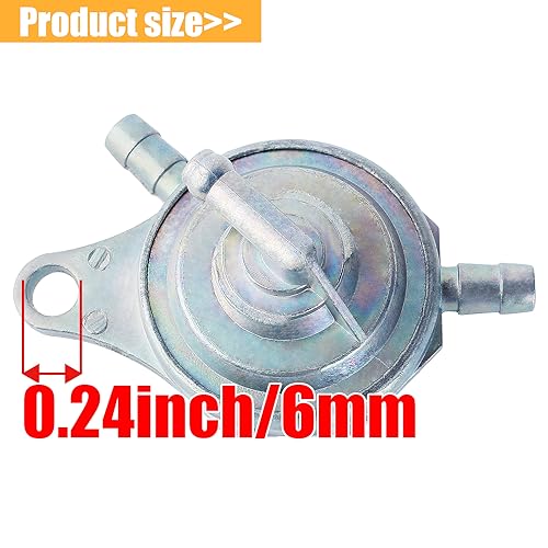 image for QAZAKY Vacuum Fuel Pump Gas Valve Petcock Switch for GY6 50cc 60cc 80c