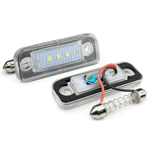 Piloto de matrícula compatible con Benz W211 Clase E 2003 2004 2005 2006 2007 2