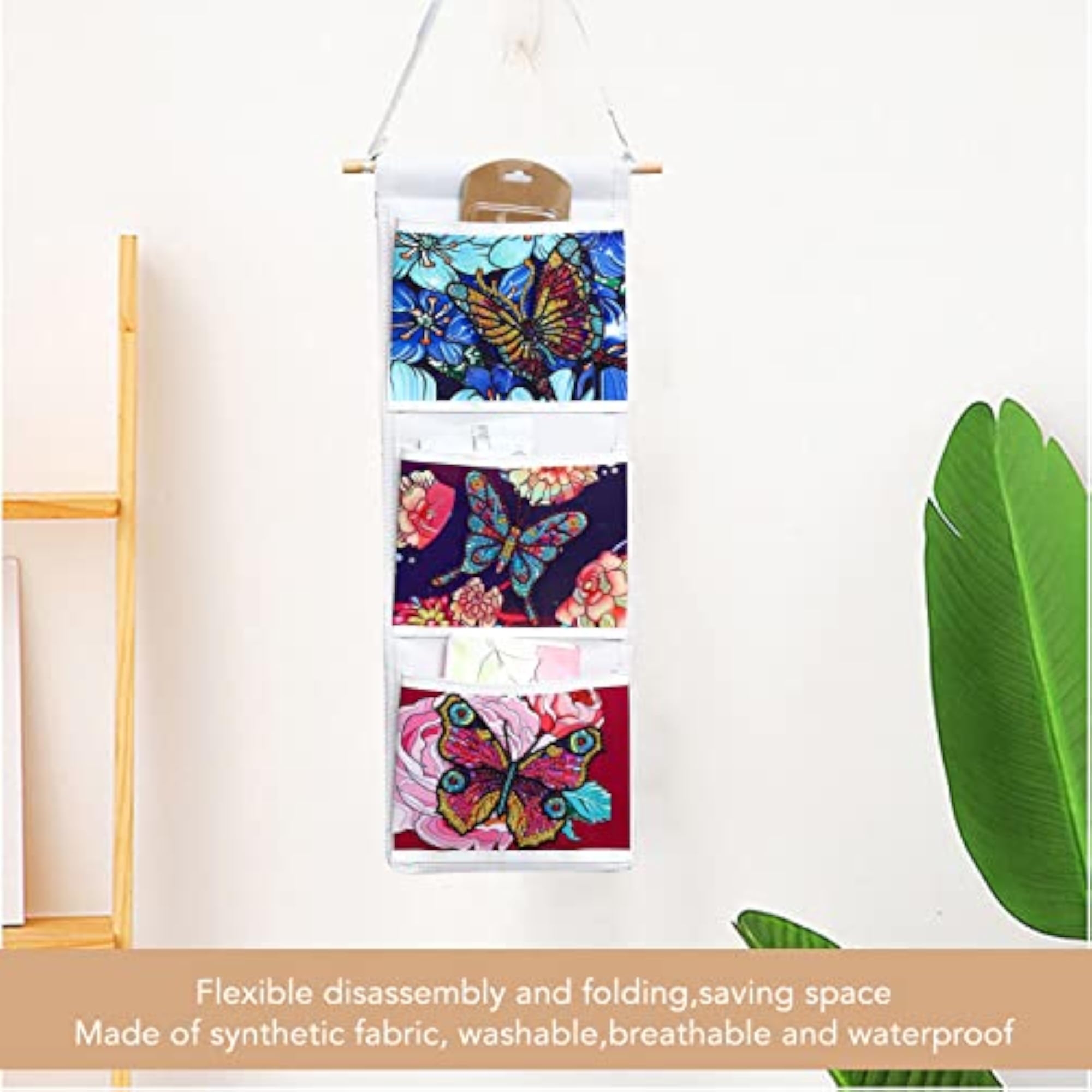 3 Slot Hanging Storage Bag, Large Capacity