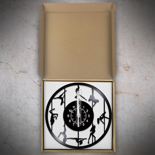 Reloj de pared analógico con luces LED y diseño moderno miniatura 7