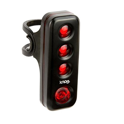Knog Blinder Road R70 - Luz Trasera para Bicicleta, Blinder Road R70, Negro