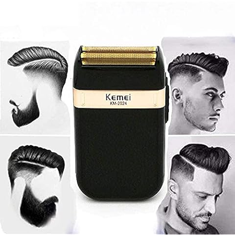 KEMEI foil shavers for men ,Electric battery Razor ,Waterproof USB Rechargeable Cordless Electric skin fade barber Foil Shaver Cover