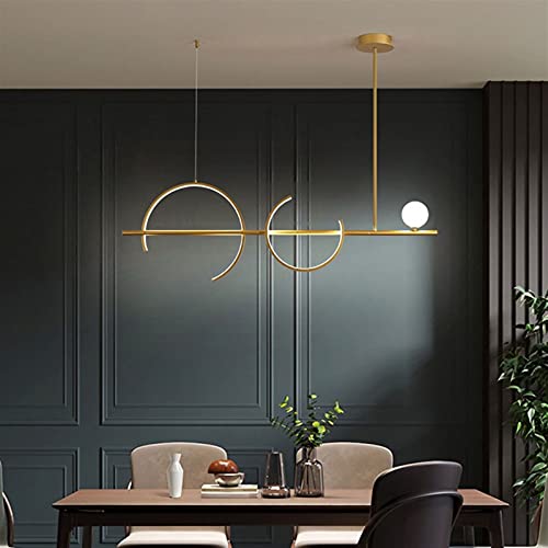 Lustre LED salle à manger suspendu 42W variable pour salon - 2