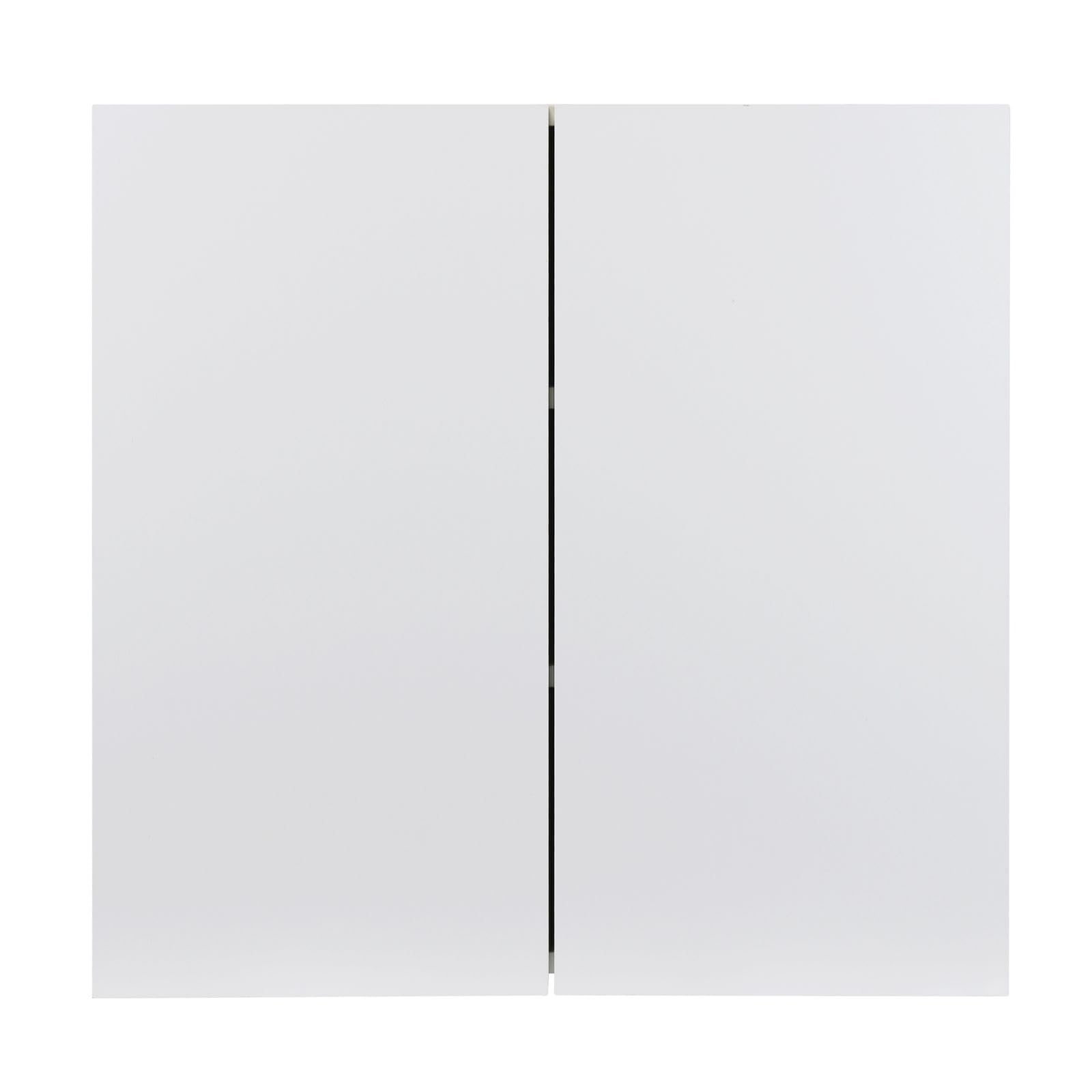 Hängeschrank 'Anna' in weiß für Badezimmer 60x20x60cm Flügeltüren
