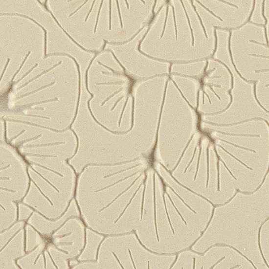 Cool Tools - Flexible Texture Tile - Gingko Leaves Embossed - 4