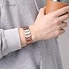 Jeracol 99.99% Soild Copper Bracelets for Men,3X Magnetic Bracelets Men with Ultra Strength Magnets,Adjustable Size&Jewelry Gift Box #5