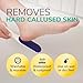 Dr. Scholl's Hard Skin Remover Nano Glass Foot File - Foot Callus Remover, Durable Foot Scrubber, Dead Skin Remover, Hygienic Pedicure Tool, Long Lasting Foot Buffer, Soft Smooth Feet