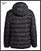 Reebok Boys Winter Coat - Lightweight Insulated Puffer Jacket - Wind & Water Resistant Quilted Hooded Winter Jacket for Boys, Size 18-20, Black