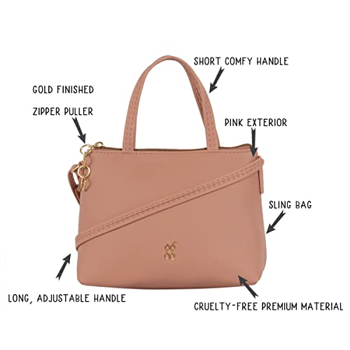 Baggit Women's Sling bag (Pink) 2 41aEc+GLedL. SL500