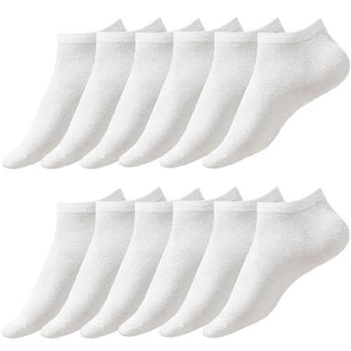 KEYRI 6 Pairs Ankle Socks Low Cut Trainer Socks