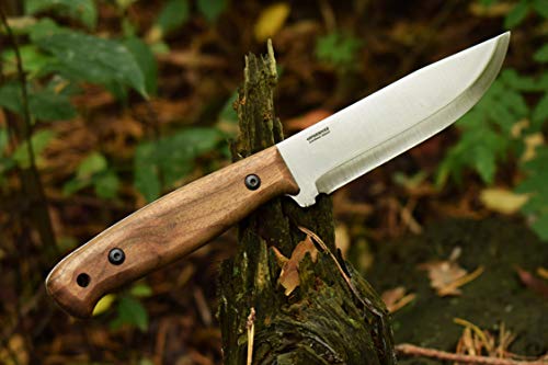 Bps Knives Adventurer - Bushcraft Knife - Fixed-Blade Carbon Steel Knife With Leather Sheath And Firestarter - Outdoor Full Tang Knife - Camping Knives - Survival Tactical Camp Knife - Utility Knife #TOP6