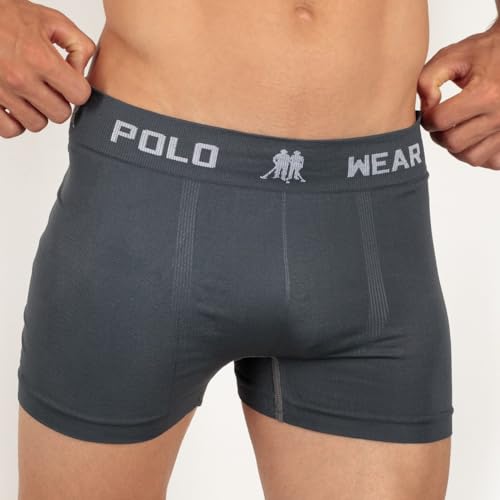 Kit 8 Cuecas Boxer Polo Wear Microfibra G