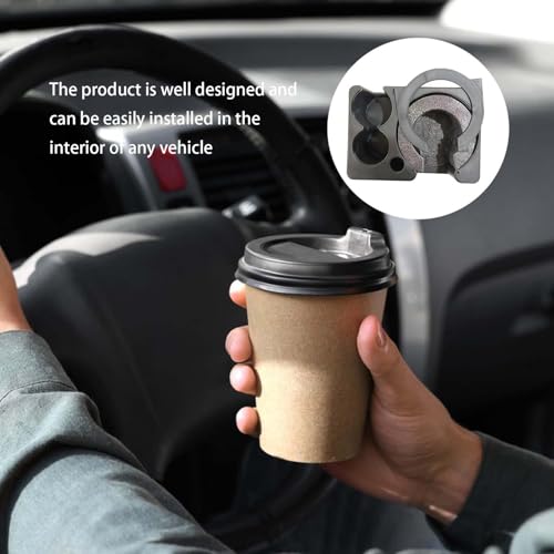 Porte-bouteille d'eau de voiture extensible à 4 trous - 4