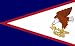 Samoa American Flag 5ft x 3ft Large - 100% Polyester - Metal Eyelets - Double Stitched