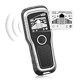 Handstar Stud Finder Wall Scanner - 6-in-1 Upgraded Multifunction Auto Detection with LCD Display & Audio Alarm for Wood, Metal & AC Wires, Ideal for Home DIY & Professional Contractors (Light Silver)