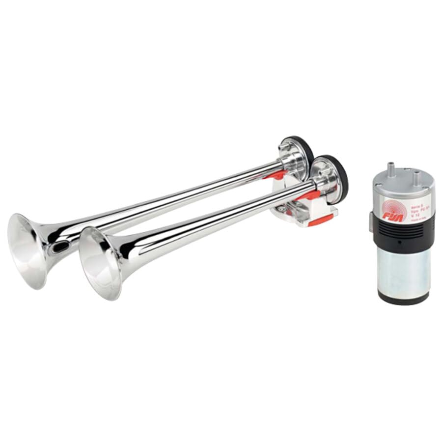 Fisa 1201709 Tromba Big Master Suono Alternato, 12V, 30/37cm